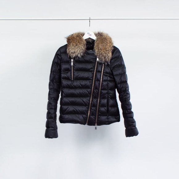 Andrew Marc Jacket with Detatchable Fur Collar - Picture 1 of 3